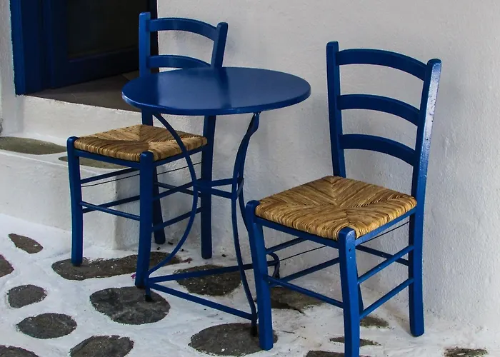 Villa Luxury Paros 2 Bedrooms Royalty Beautiful Sea Views Protorgia